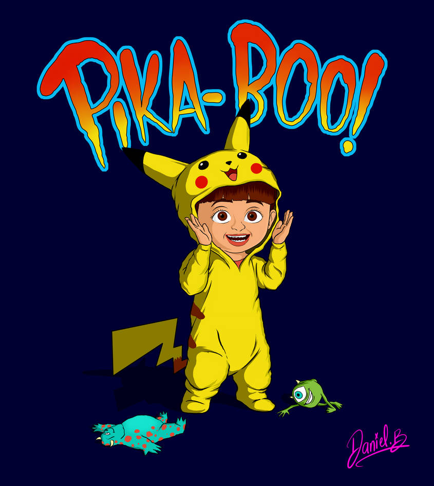 Pika-BOO! by scribbleNscratch on DeviantArt