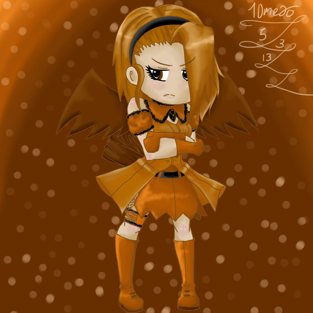 Mew Blood Orange Chibi