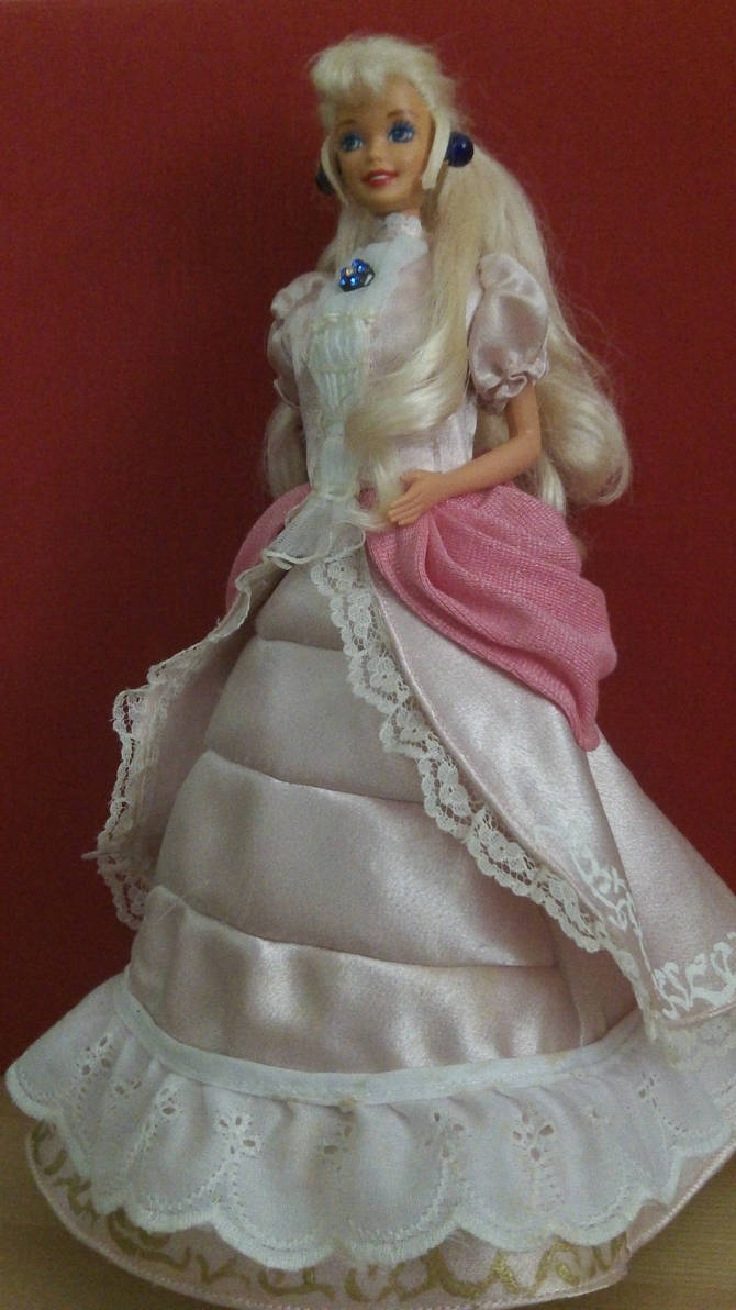 princess peach doll dress Princess Peach Super Smash Bros Doll Dress