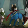 CM: princess mononoke wolf style