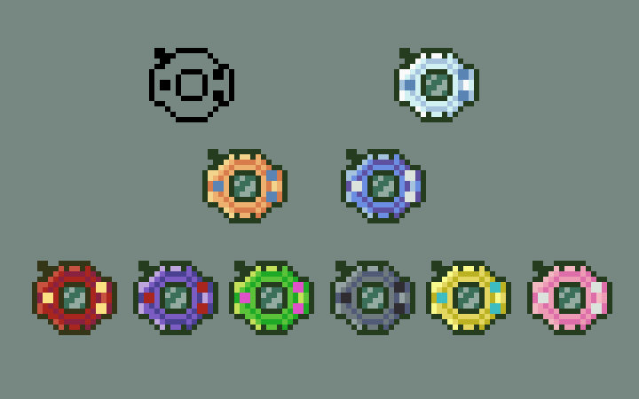 Digivices from Digimon Adventure by NewHex on DeviantArt