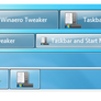 Taskbars COMPARISON COMBINED VS NEVER COMBINED
