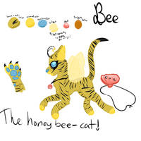 Bee The Honey Bee-Cat!