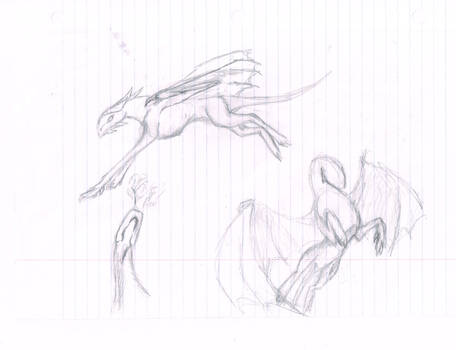 Five Minute Dragon Sketch