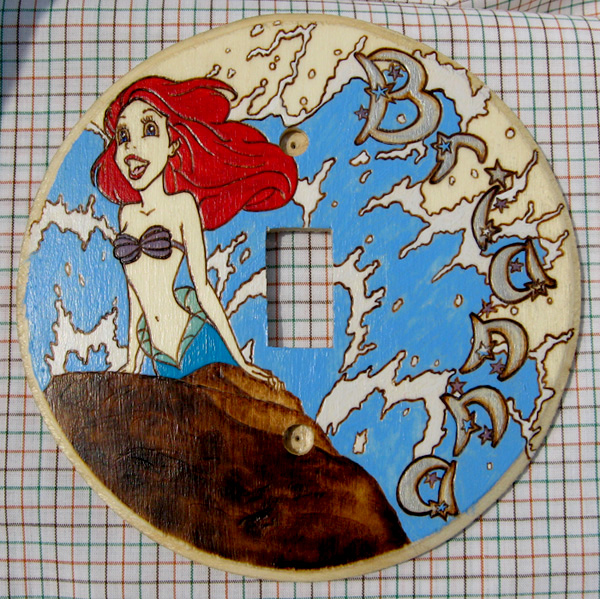 Ariel custom LightSwitch Plate