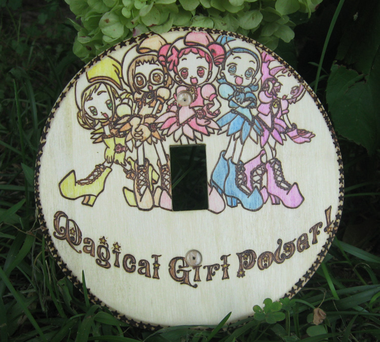 Ojamajo DoReMi lightplate