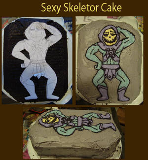 Smexxy Skeletor Cake