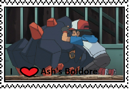 Ash's Boldore fan stamp