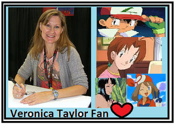 Veronica Taylor fan stamp