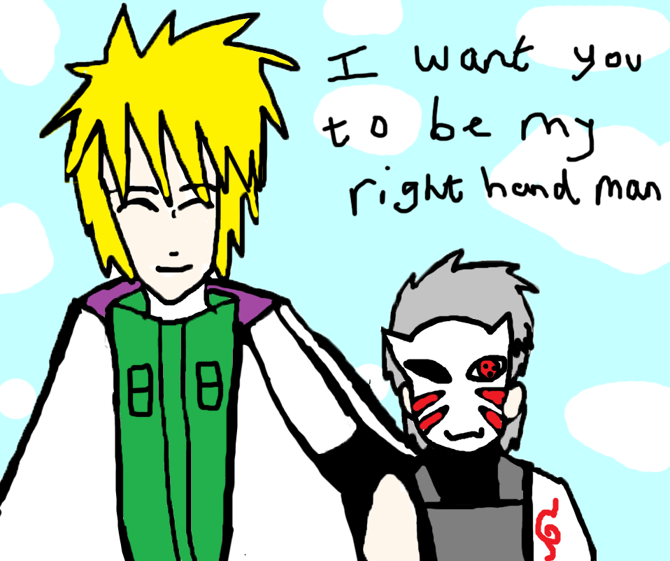 ANBU black op Kakashi and Minato-sama :3