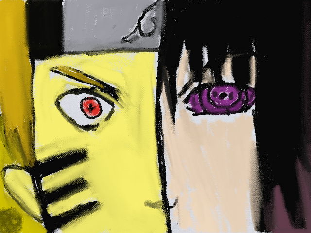 Naruto and Sasuke- Our new powers :3