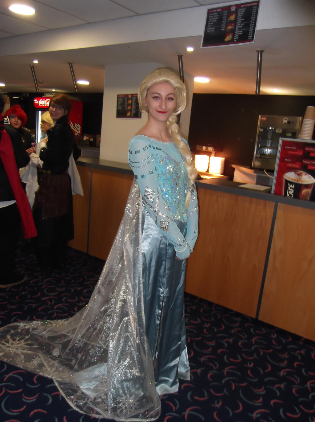 Elsa cosplayer-Sunnycon 2016