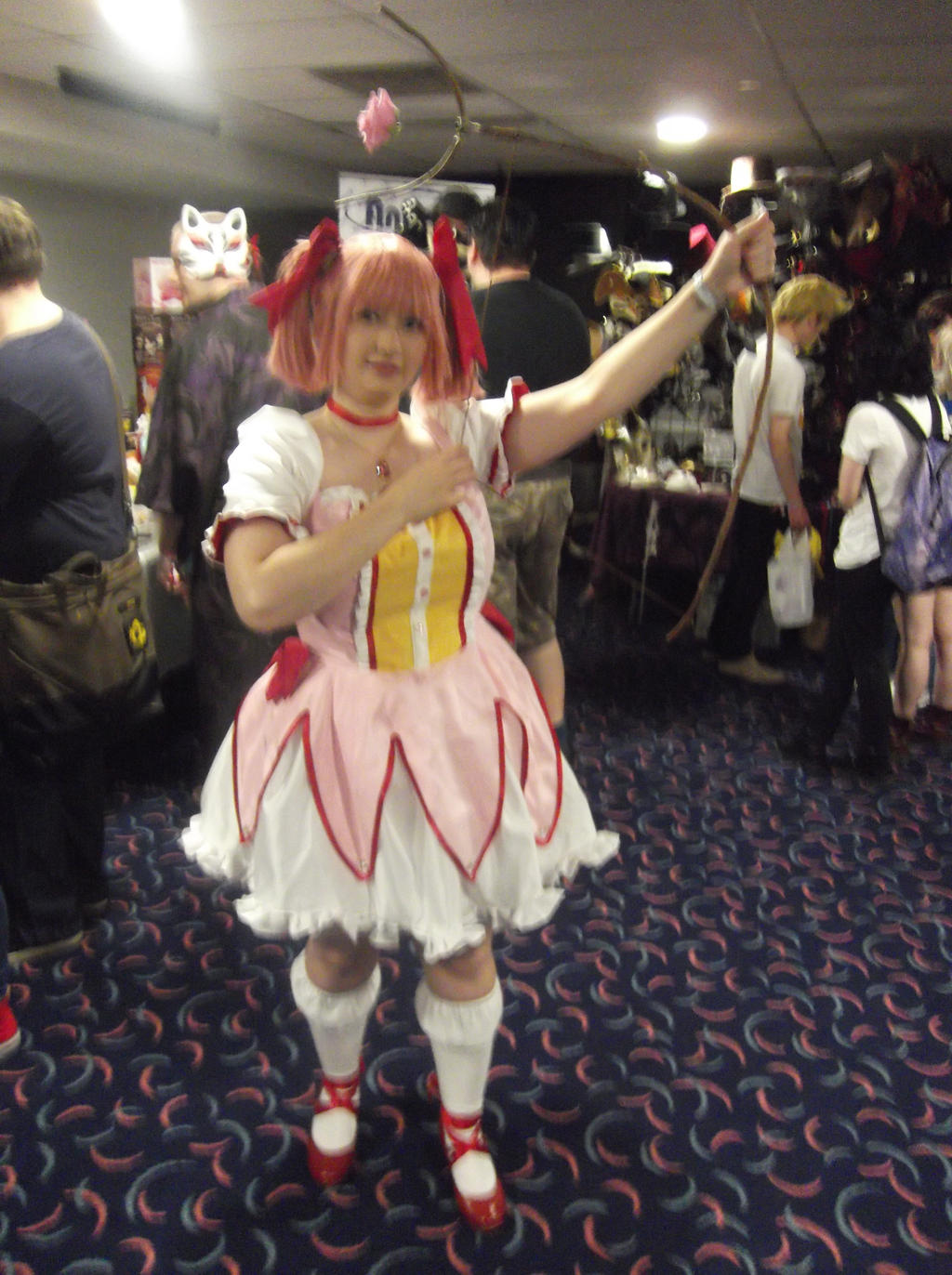 Madoka Kaname cosplayer-Sunnycon 2017