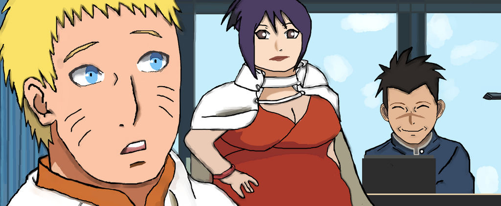Naruto, Anko and Iruka by Fran48 on DeviantArt