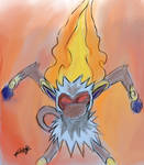 Infernape's blaze.. by Fran48