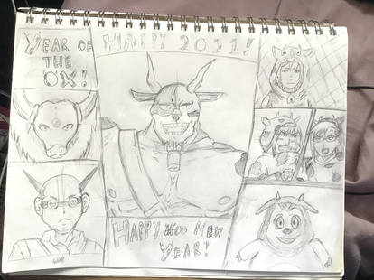 2021 - Year of the ox(sketch)