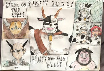 2021- Year of the OX finished piece