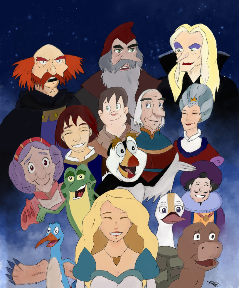 Swan Princess Characters Piece digital By Fran48 On DeviantArt swan-princess-characters-piece-digital-by-fran48-on-deviantart