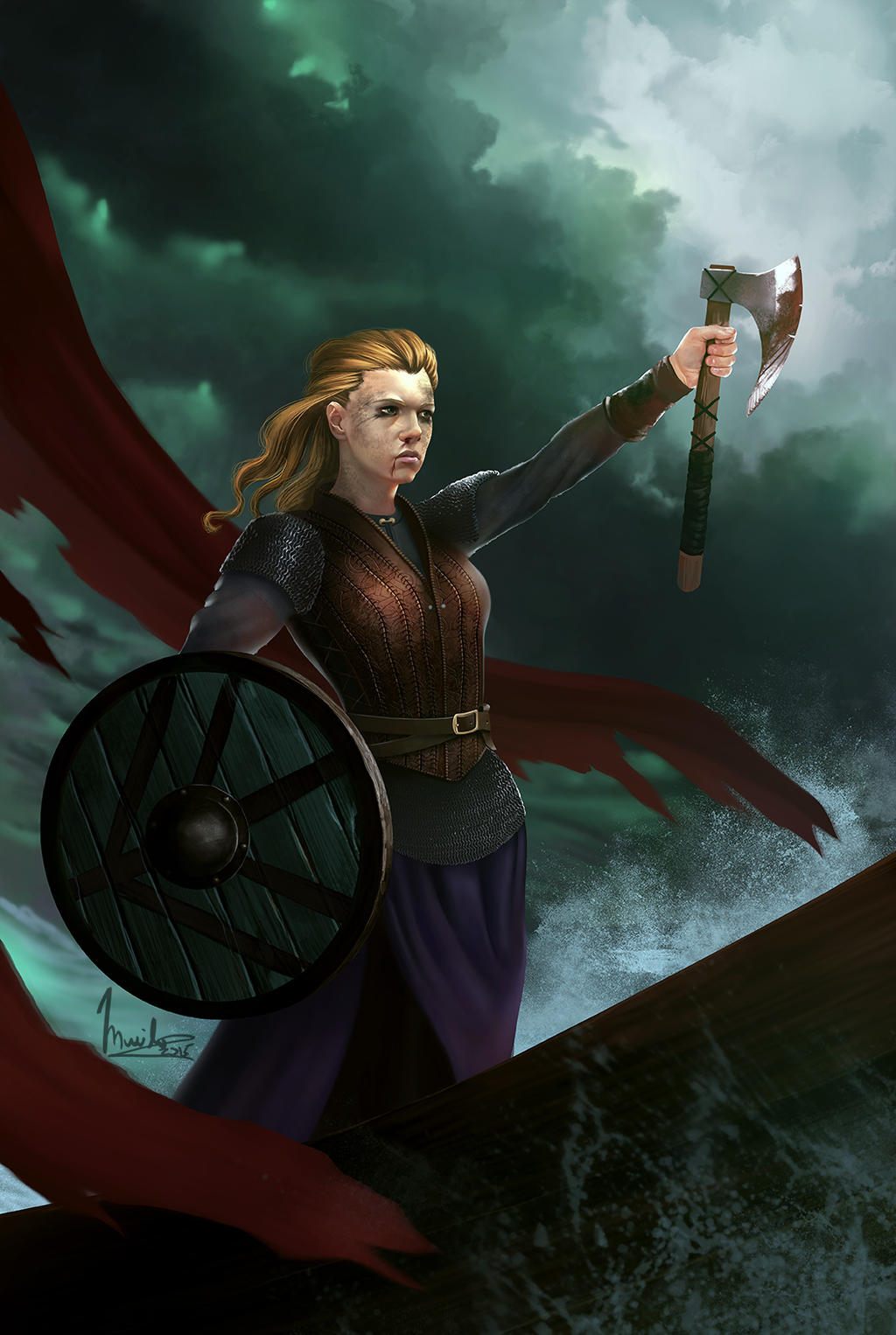Viking Shieldmaiden by JoelChaimHoltzman on DeviantArt