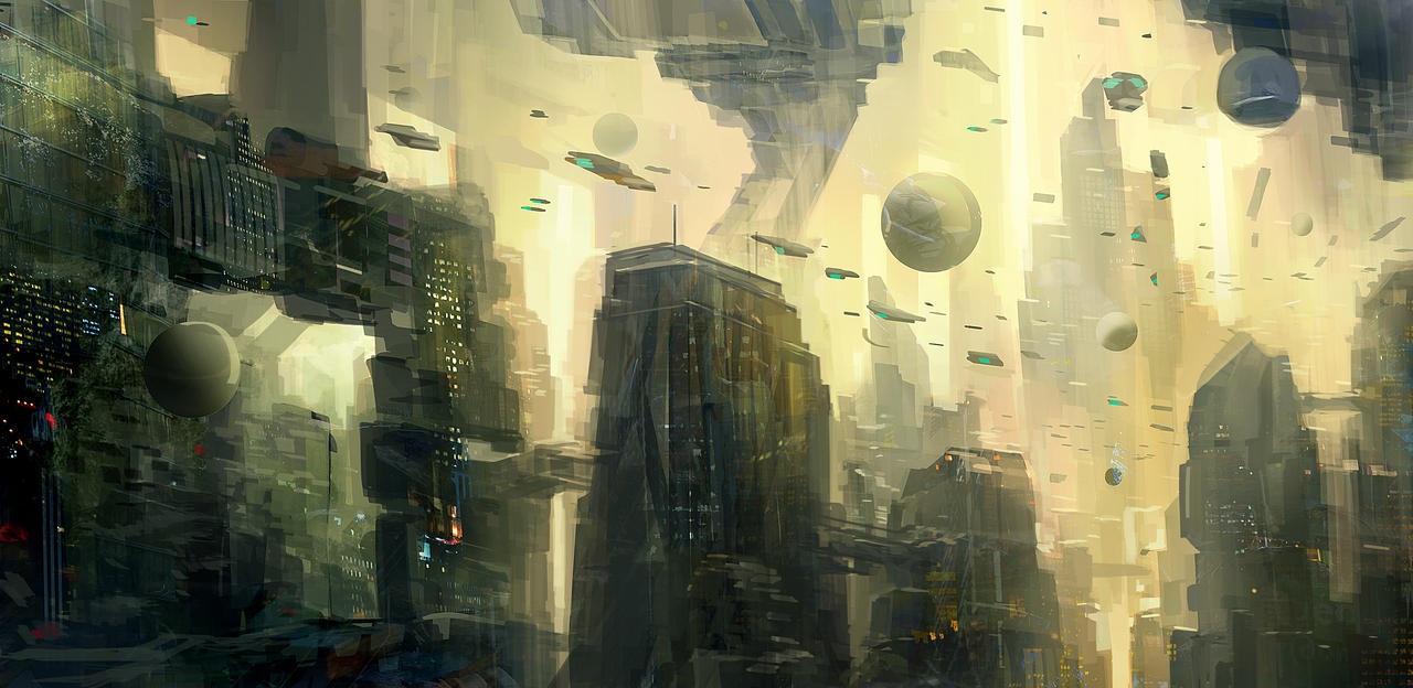 Sci-fi City 02