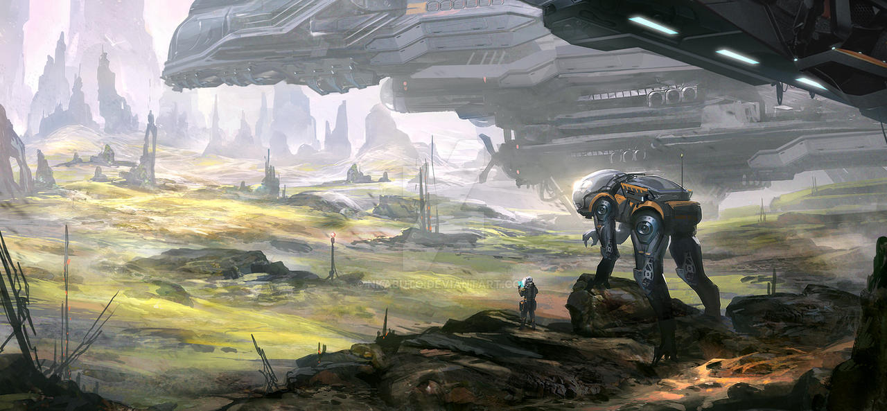 Alien Planet Map Deviantart Alien Planet Explorers by nkabuto on DeviantArt