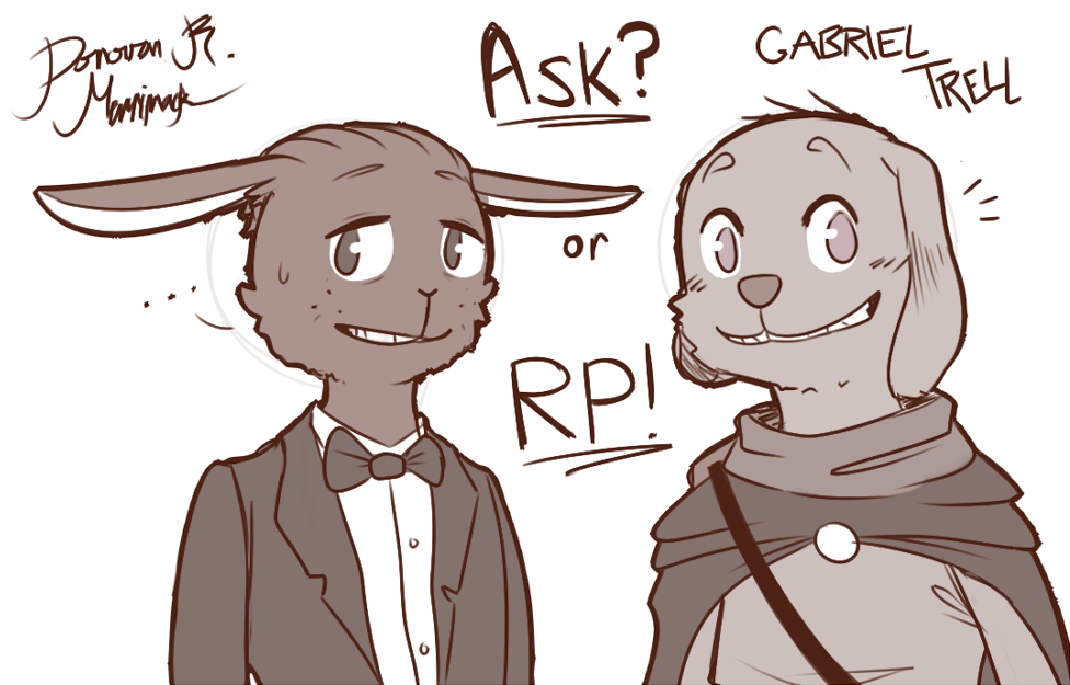 Ask/RP with Donovan or Gabriel