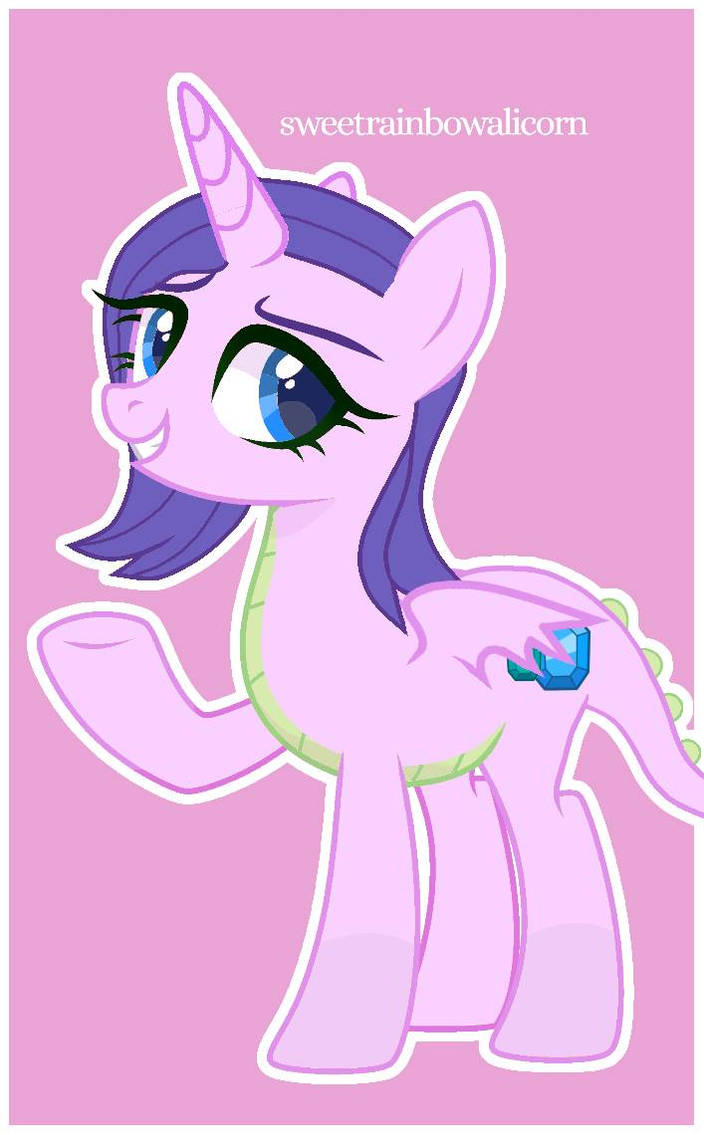 Crystal Raritt Crystal. Rarity x Spike by SweetRainbowAlicorn on DeviantArt