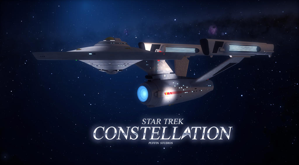 STAR TREK CONSTELLATION PHASE II POSTER by PUFFINSTUDIOS