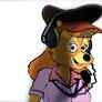 TALESPIN REBECCA CUNNINGHAM HAT AND RADIO SET