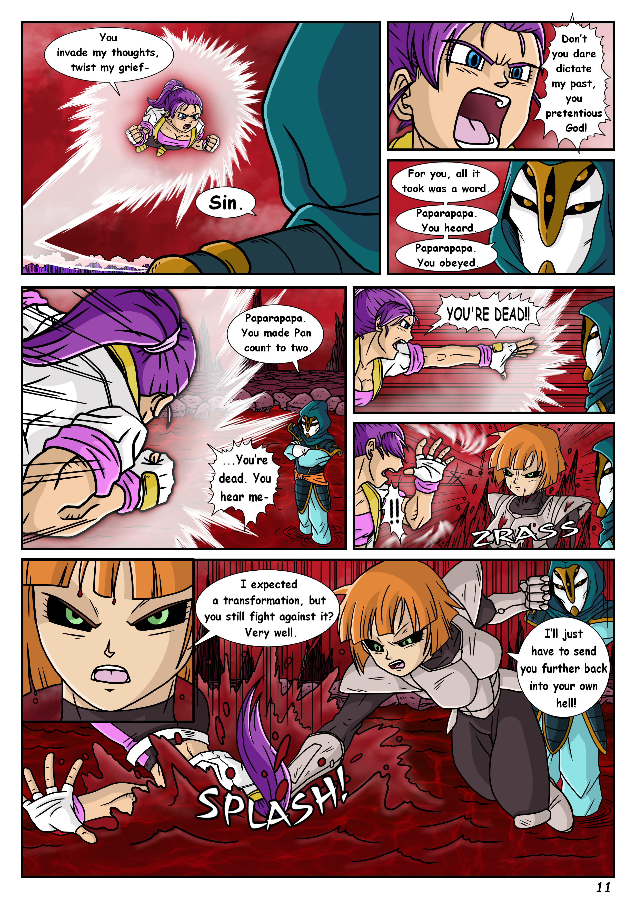 Universe 16: Son Bra's little problem - Chapter 54, Page 1225 - DBMultiverse