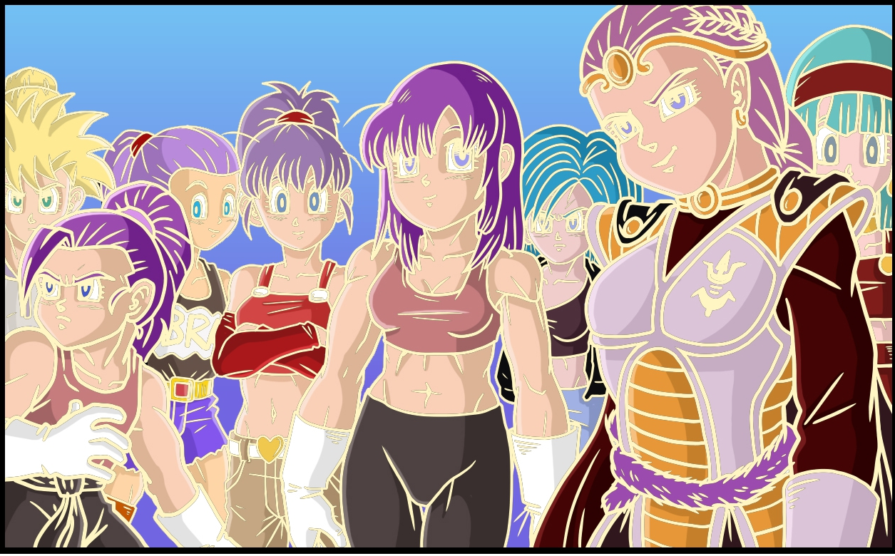 Dragonball Multiverse project: Bra by TheBritWriter on DeviantArt