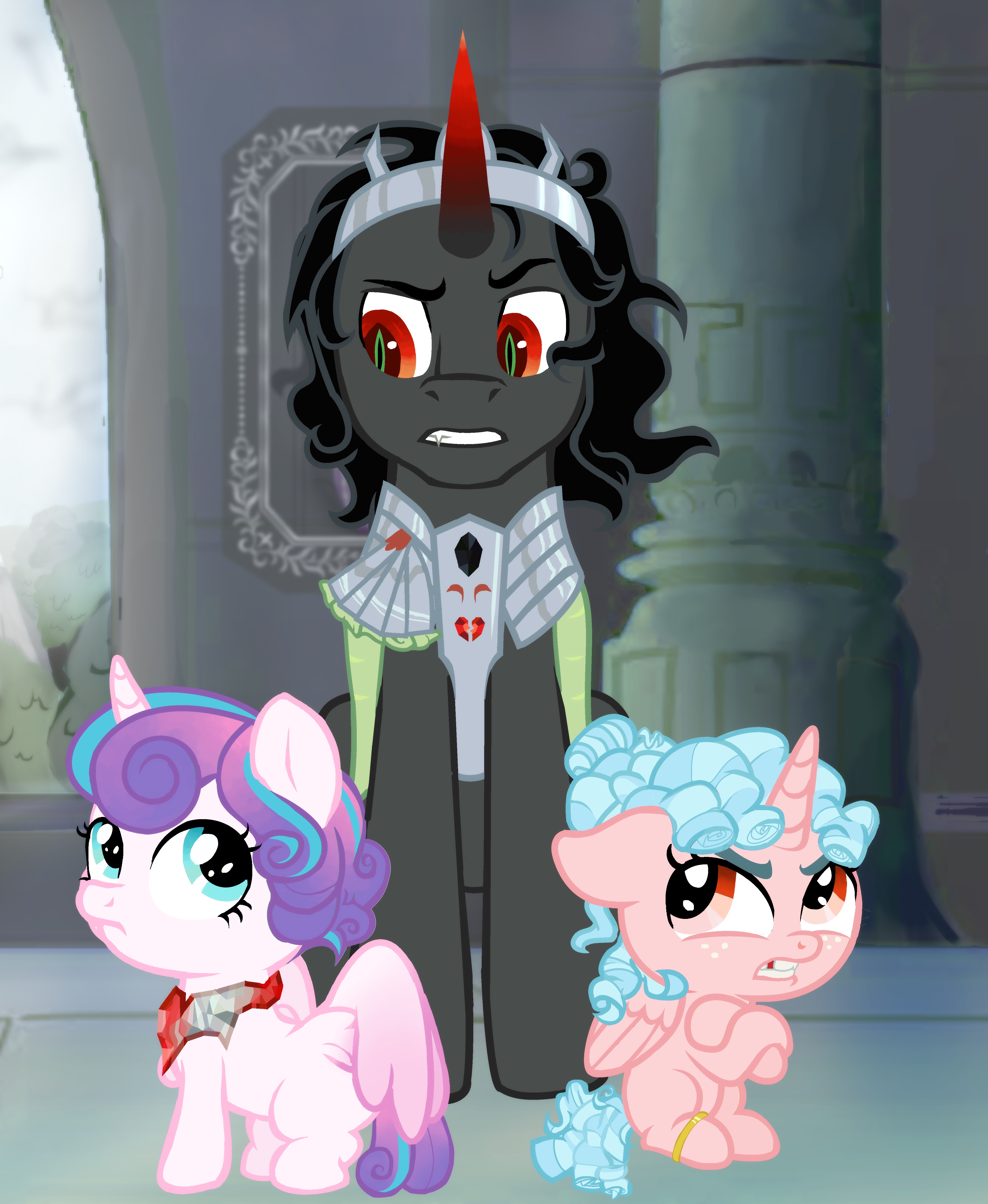 (MLP) The immature and boring -Twins- by BrukyMLP on DeviantArt