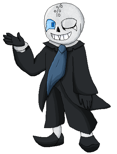 Sans face do not steal pixel art