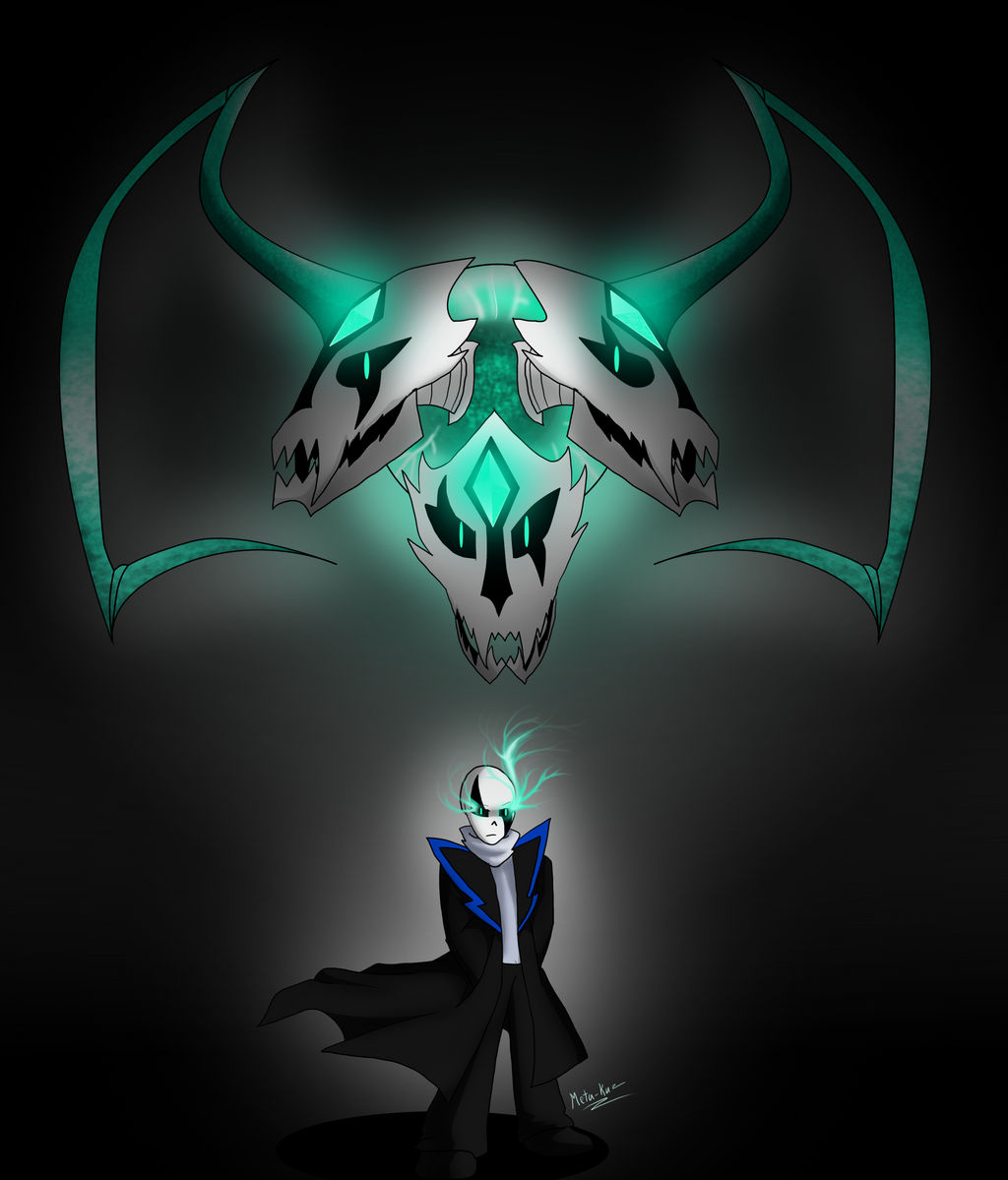Gaster Ult Abyss Gaster blasters v1 by Meta-Kaz on DeviantArt