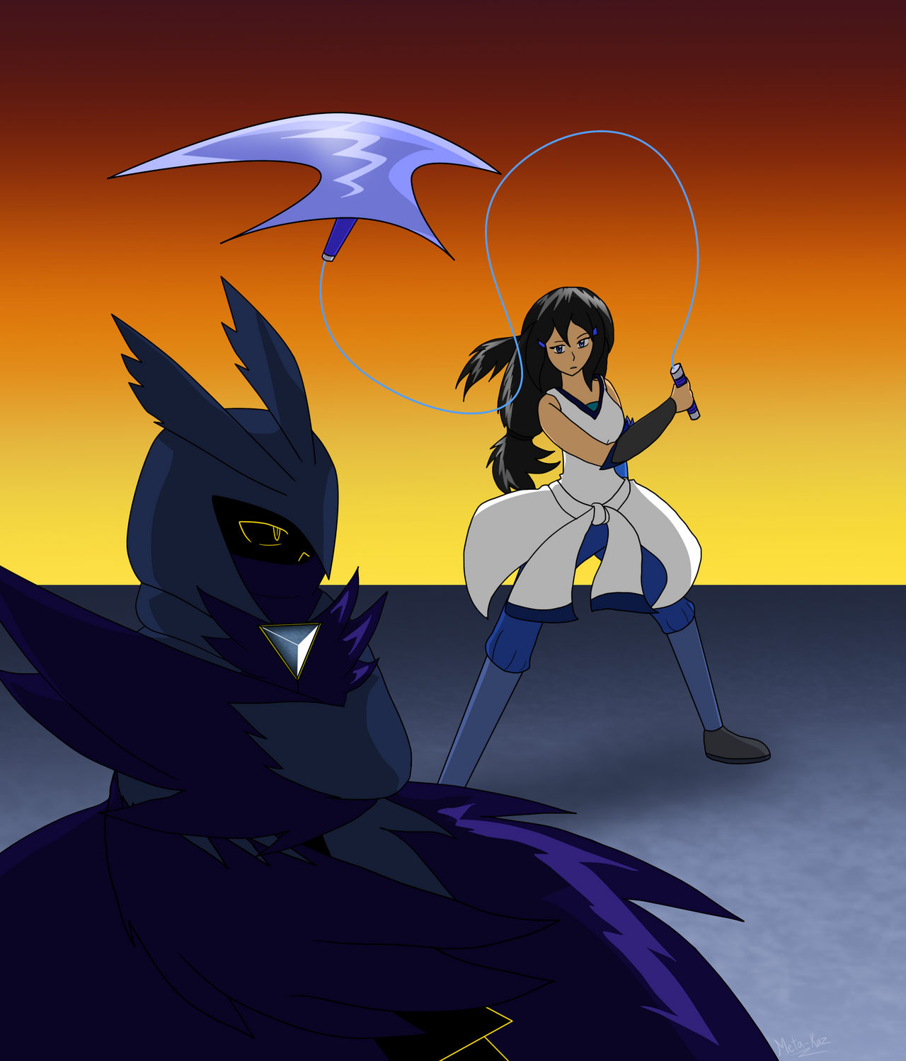 Com Neone vs Obscuro by MetaKaz on DeviantArt