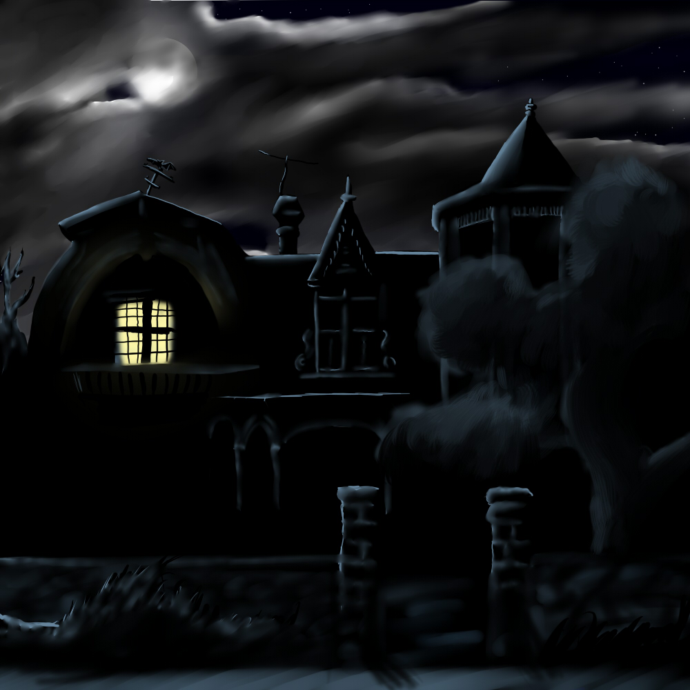 Drawlloween 7 - Haunted House