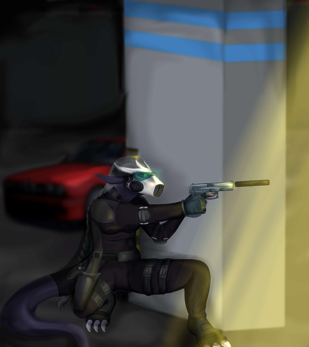 Tactical Agent Deviantart Agent Violet by zSnowfilez on DeviantArt