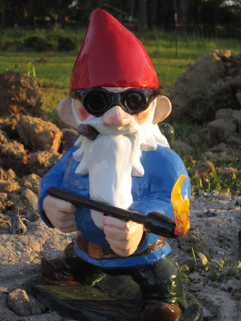 Flamethrower Gnome