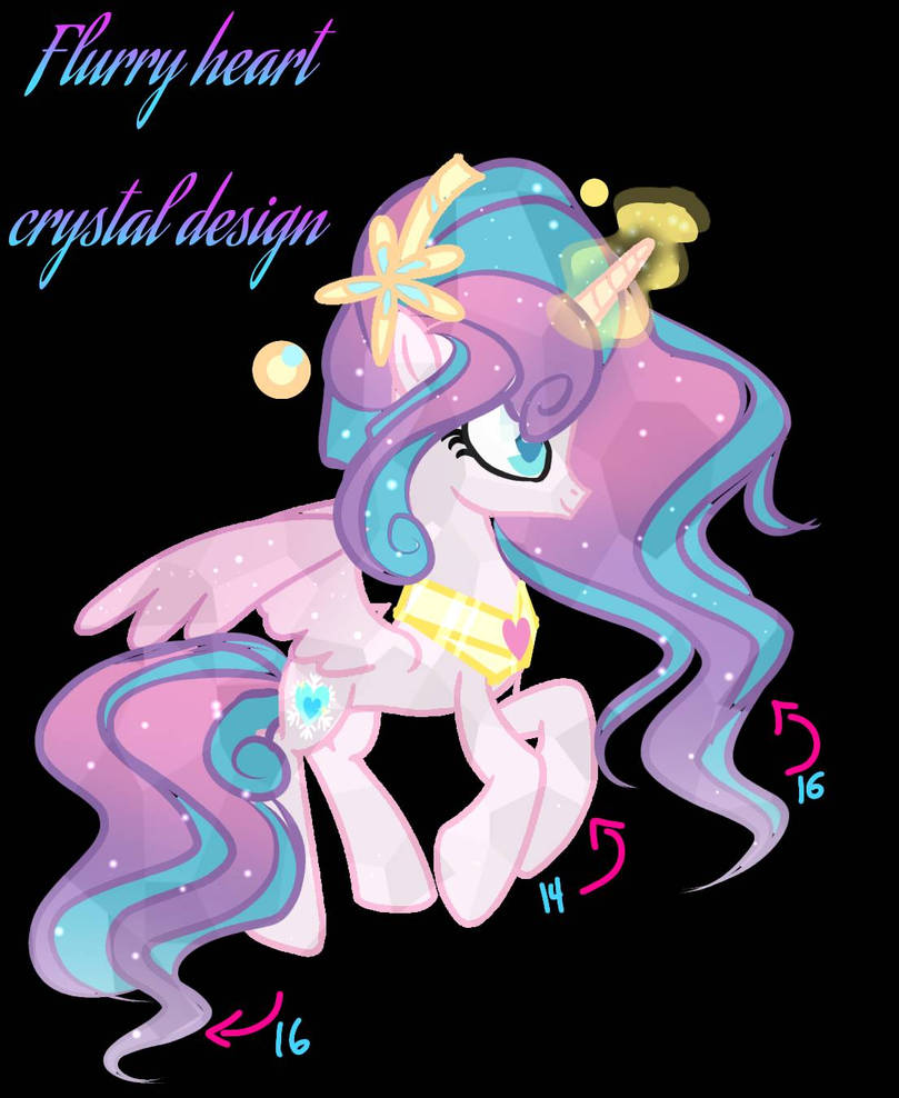 MLP FIU- Flurry heart - /Crystal form design/ by Mythicalsentrymlp on ...