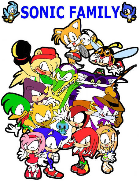 Sonic Family by LindyRules on DeviantArt