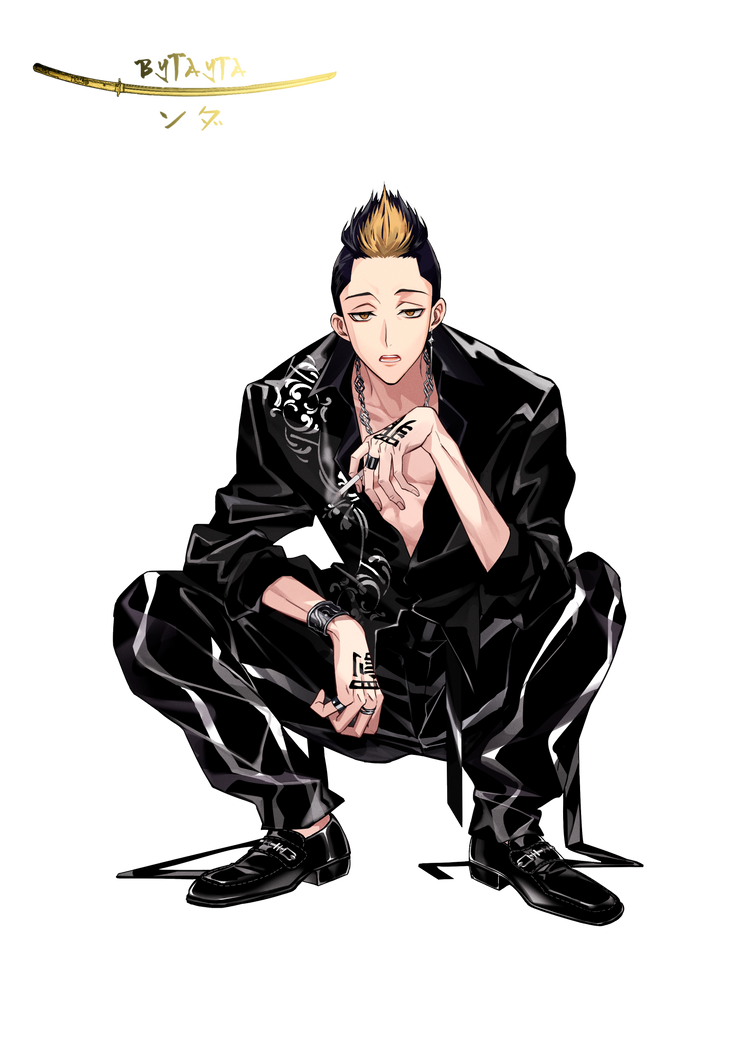 Hanma render by ByTayta on DeviantArt