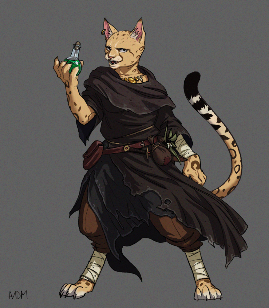 D&D 5e Tabaxi Race Guide Sage Gamers