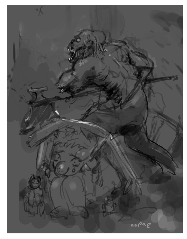 Zombie sketch