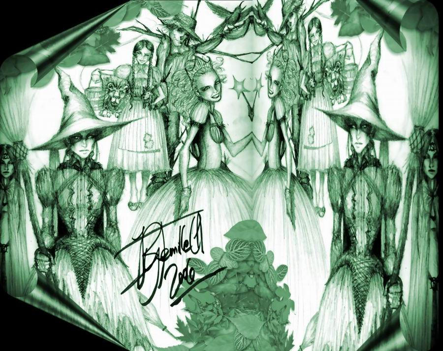 Elphaba Wicked Collage by Heinonen on DeviantArt