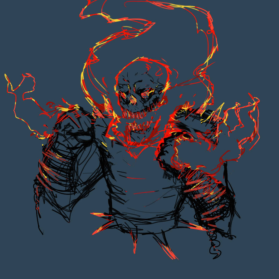 Fat Ghost Rider Ghost Rider Fanart by Malkolmus on DeviantArt
