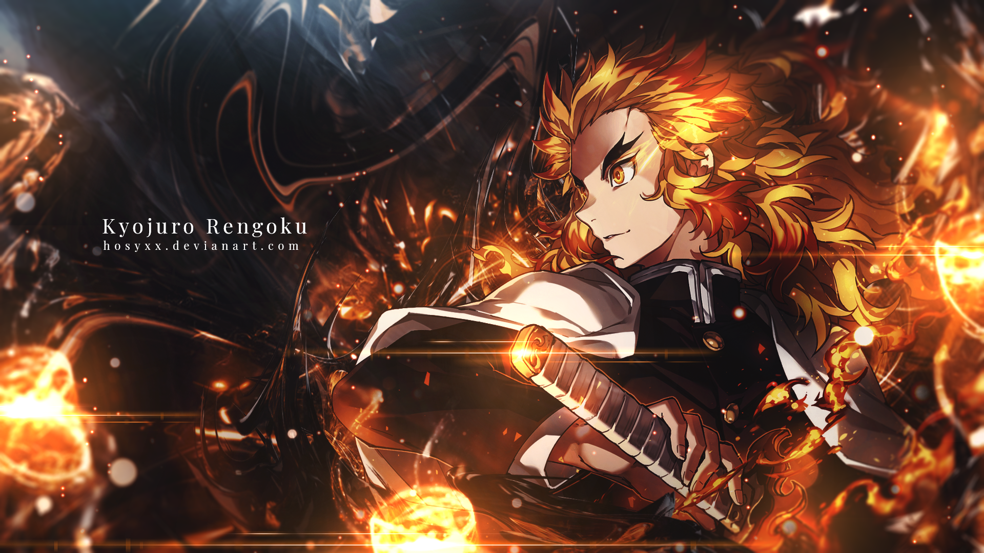 Kyojuro Rengoku - Demon Slayer by Lazy4you on DeviantArt