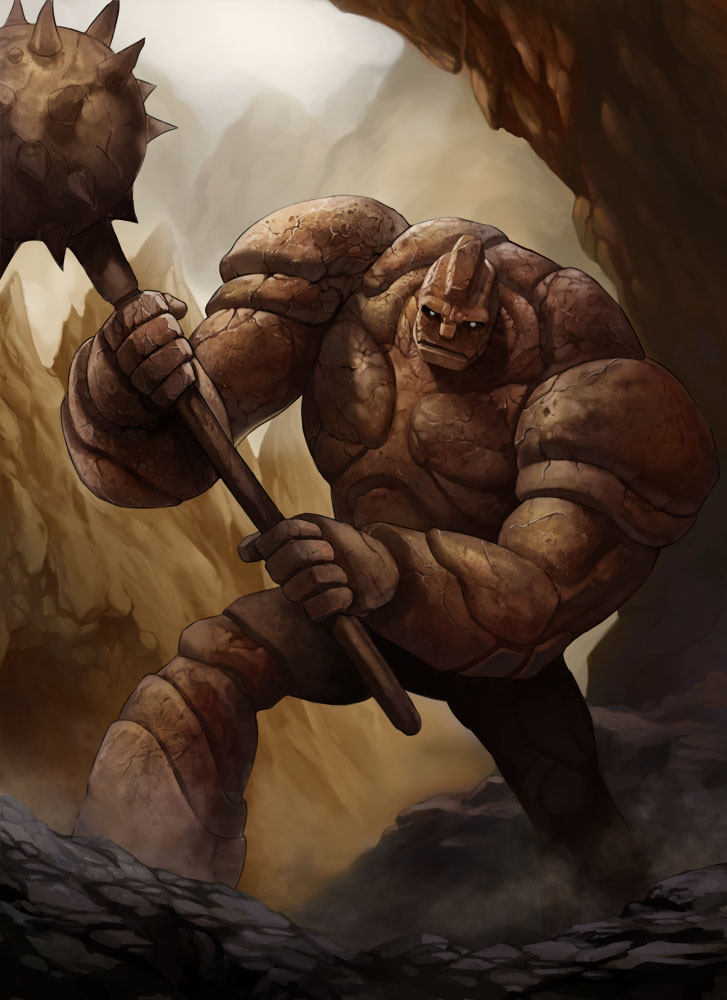 Clay Golem by kikicianjur