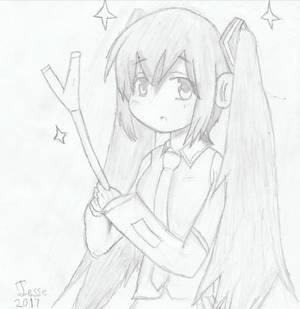 Hatsune Miku Sketch