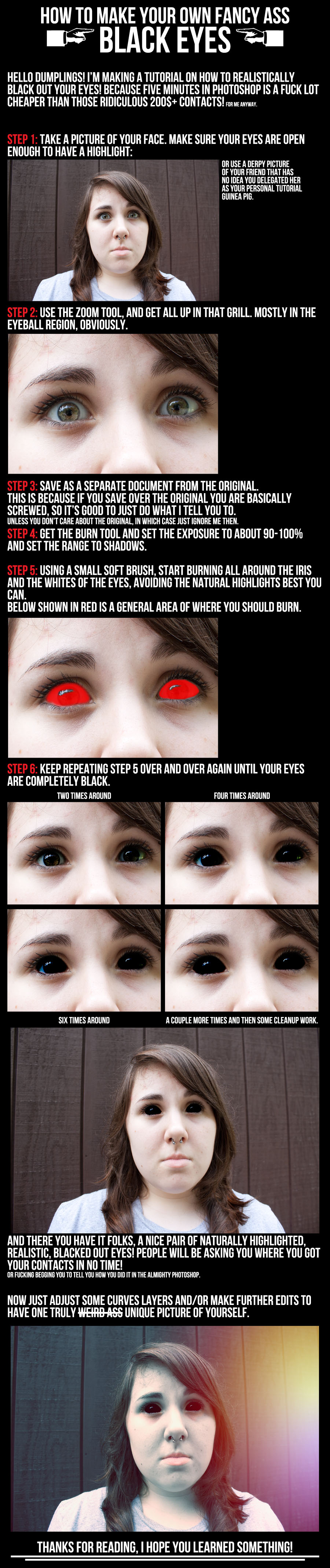 How to Create Your Own Black Eyes