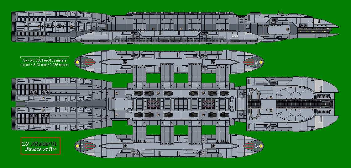 Colonial class Battlestar Ares